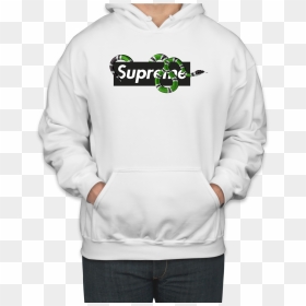 Amazing Gucci King Snake X Supreme Unisex Hoodie, HD Png Download - gucci snake png