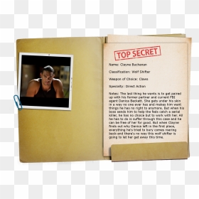 4 Top Secret Folder Transparent Clayne - Gentleman, HD Png Download - top secret png