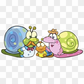 Pip Ahoy Characters The Snail Family - Cartoon, HD Png Download - snail png