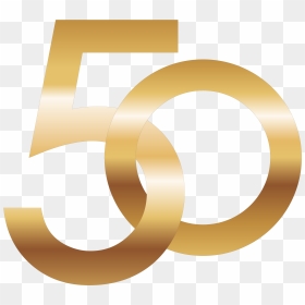 50 Number Png Image - Number 50 Gold Png, Transparent Png - 50% off png