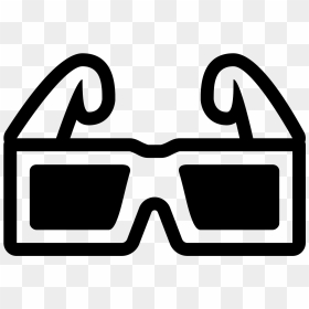 D Glasses Filled Icon Free Download - Need 3d Glasses Icon, HD Png Download - hipster glasses png