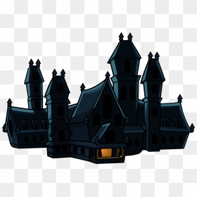 Club Penguin Rewritten Wiki - Castle, HD Png Download - mansion png