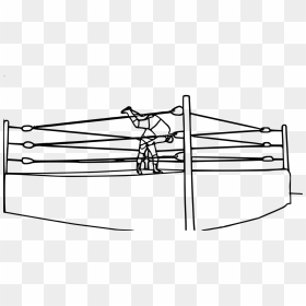 Wrestling Ring Professional Wrestling Boxing Rings - Wwe Ring Coloring Page, HD Png Download - wrestling ring png