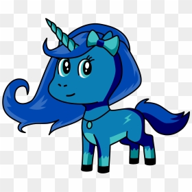Unicorn, HD Png Download - blue lightning png