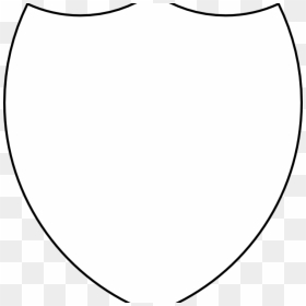 Free Shield Clipart Shield Template Shield Outline - Mint, HD Png Download - shield outline png
