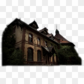 Spooky House Png, Transparent Png - mansion png
