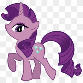 Drawn Unicorn Tiny - Rarity Twilight Sparkle My Little Pony, HD Png Download - unicorn head png