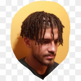 Mens Short Dreadlock Stlye - Short Brown Dreads Men, HD Png Download - dreads png