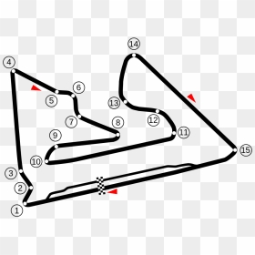 Bahrain International Circuit, HD Png Download - circuit png