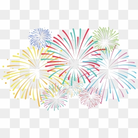 Clip Art Portable Network Graphics Transparency Vector - Clip Art Transparent Background Fireworks, HD Png Download - new year's png