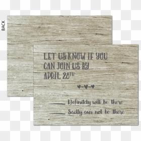 Carved In Wood Rsvp - Plank, HD Png Download - plaque png