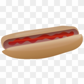 Hot Dog With Ketchup Clip Arts - Hot Dog, HD Png Download - ketchup png