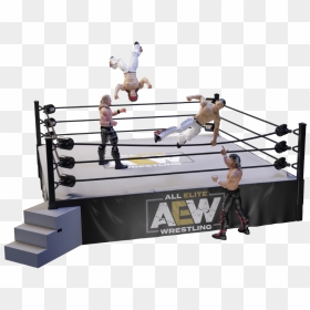 Aew Toys, HD Png Download - wrestling ring png