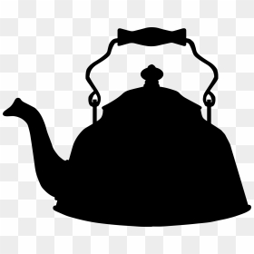 Teapot Silhouette Image Png Clipart - Teapot Silhouette Png, Transparent Png - teapot png