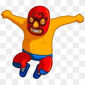 Luchador Clipart, HD Png Download - wrestling ring png