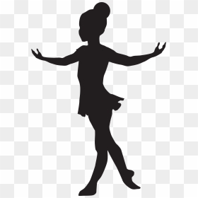 Ballerina Silhouette Clip Art, HD Png Download - dancer silhouette png