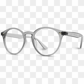 Hipster Glasses Transparent - Round Grey Glasses Men, HD Png Download - hipster glasses png