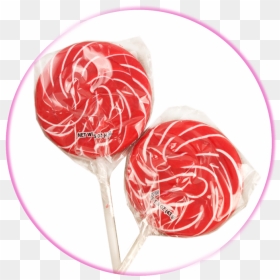 Red Swirl Lollipops - Lollipop, HD Png Download - lollipop png
