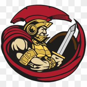 Spartan Logo 2016 - Douglas High School Winston Oregon, HD Png Download - spartan helmet png