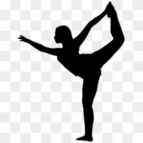 Gymnastics Svg Dancer Silhouette, HD Png Download - dancer silhouette png