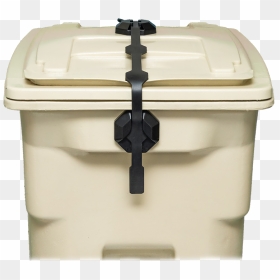 Trash Bin Lock, HD Png Download - garbage can png