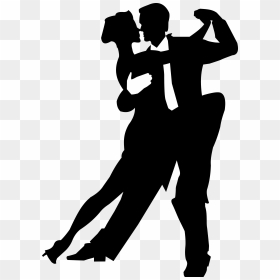 Salsa Dance Silhouette Png, Picture - Ballroom Dancing Silhouette Png, Transparent Png - dancer silhouette png