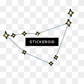 Capricorn Signs Zodiac - Transparent Capricorn Constellation, HD Png Download - constellation png