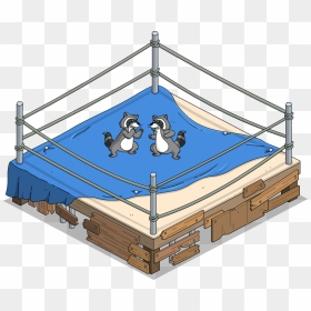 Boxing Ring, HD Png Download - wrestling ring png