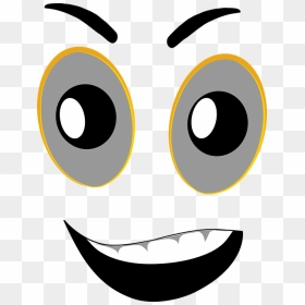 Cartoon Scared Face Png, Transparent Png - scared face png