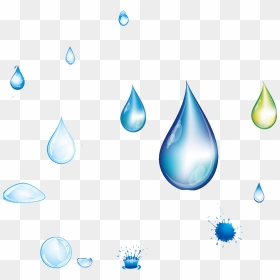 Droplets Free Png - Rain Water Drops Png, Transparent Png - rain drop png