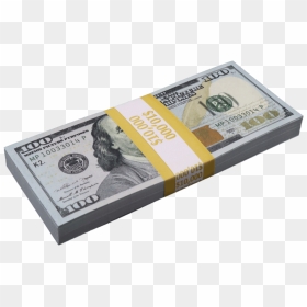 10 000 In 100s, HD Png Download - money pile png