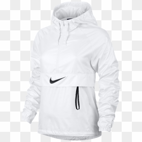 Nike Swoosh Png White Picture Royalty Free Library - Hoodie, Transparent Png - swoosh png