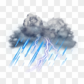 Lightning Png Image - Storm Cloud Png, Transparent Png - blue lightning png