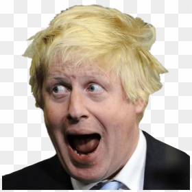 Boris Johnson Scared Clip Arts - Boris Johnson Meme Covid, HD Png Download - scared face png