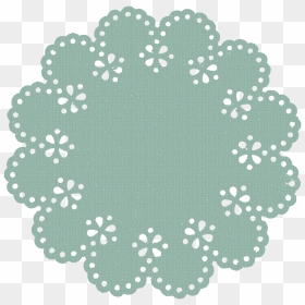 Paper Doily Embellishment Iridescent - Doily Png, Transparent Png - doily png