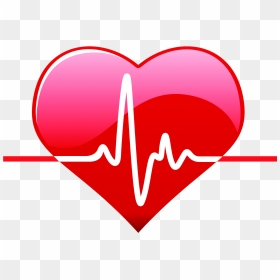 Ecg Heart Rate - Heart Health Month Png, Transparent Png - heart beat png