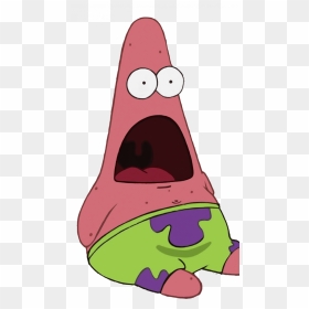Surprised Patrick, HD Png Download - star png transparent background