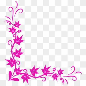Transparent Fall Leaves Corner Border Png - Designs For Cover Page, Png Download - fall leaves border png