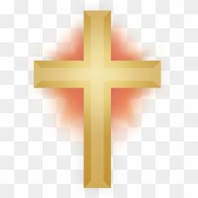 Cross Images Png, Transparent Png - gold cross png