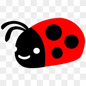 Cute Ladybug Clip Arts - Kawaii Ladybug Beetle, HD Png Download - ladybug png