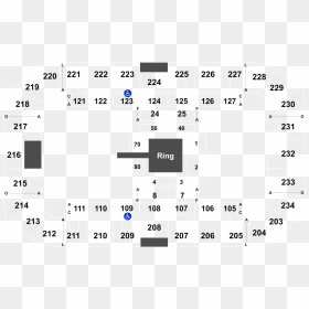 Seating Chart, HD Png Download - wrestling ring png