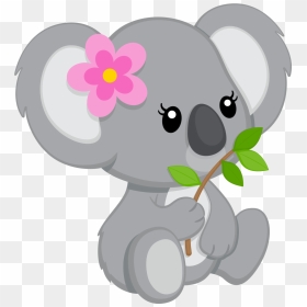 Australian Drawing Koala Transparent & Png Clipart - Baby Koala Bear Cartoon, Png Download - koala png