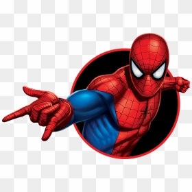 Spider Man Cartoon Png, Transparent Png - spiderman web png