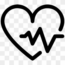 Health Fitness Heart Rate Bit Analysis Svg Png Icon - Heart Health Icon Png, Transparent Png - heart beat png