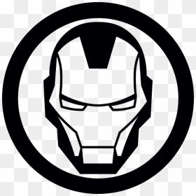 Iron Man Face Logo Clipart , Png Download - Iron Man Logo, Transparent Png - iron man logo png