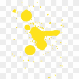 #yellow #paint #splat #remixit - Transparent Background Yellow Paint Splatter Png, Png Download - paint splat png