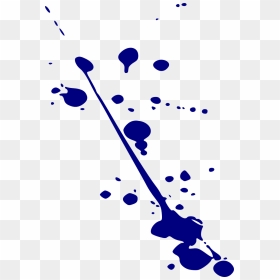 Splatter Blue Paint Free Photo - Dark Blue Splatter Paint, HD Png Download - paint splat png