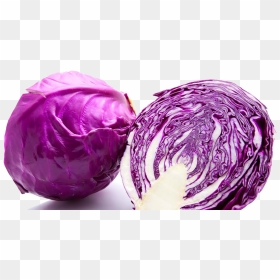 Purple Cabbage Png Image - Head Of Purple Cabbage, Transparent Png - cabbage png