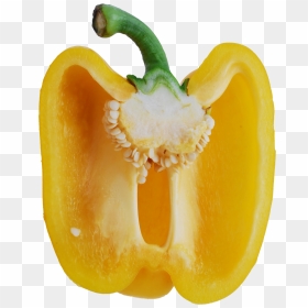 Half A Yellow Pepper, HD Png Download - chili pepper png