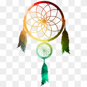 Dreamcatcher Image Indigenous Peoples Of The Americas - Colourful Dream Catcher Png, Transparent Png - dreamcatcher png
